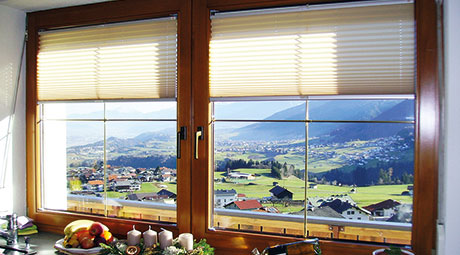Plissee Faltstore
