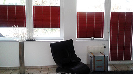 Plissee messen